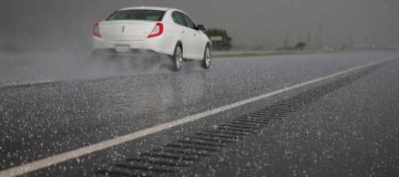 Ko vas na poti ujame toča