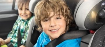Uporaba otroških avtosedežev
